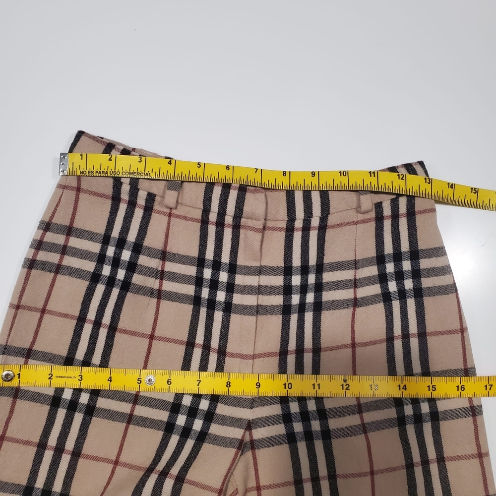 Burberry Nova Check Bermuda Wool Shorts - Picture 7 of 9